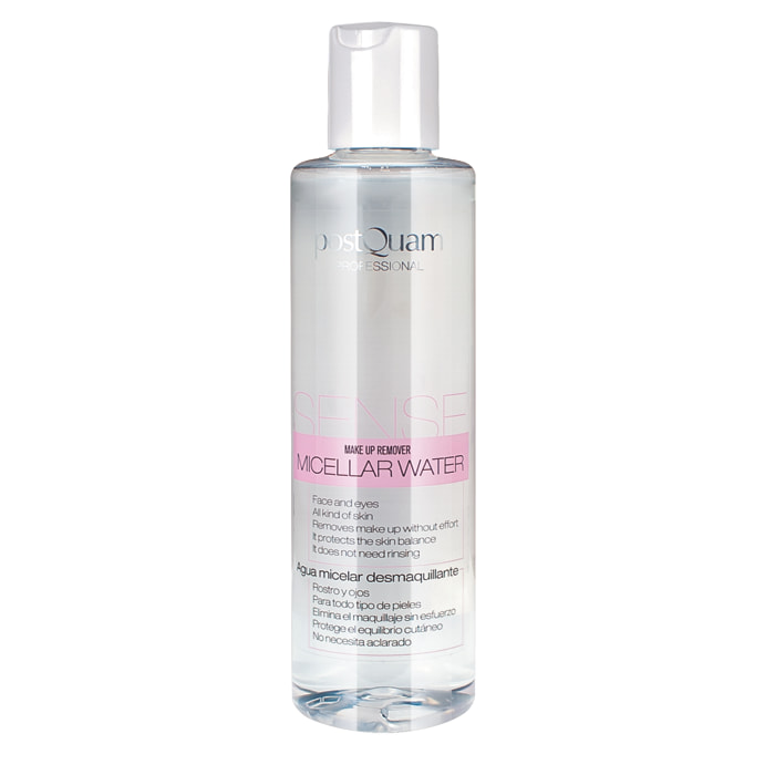 Agua facial micelar limpiadora 200 ml.