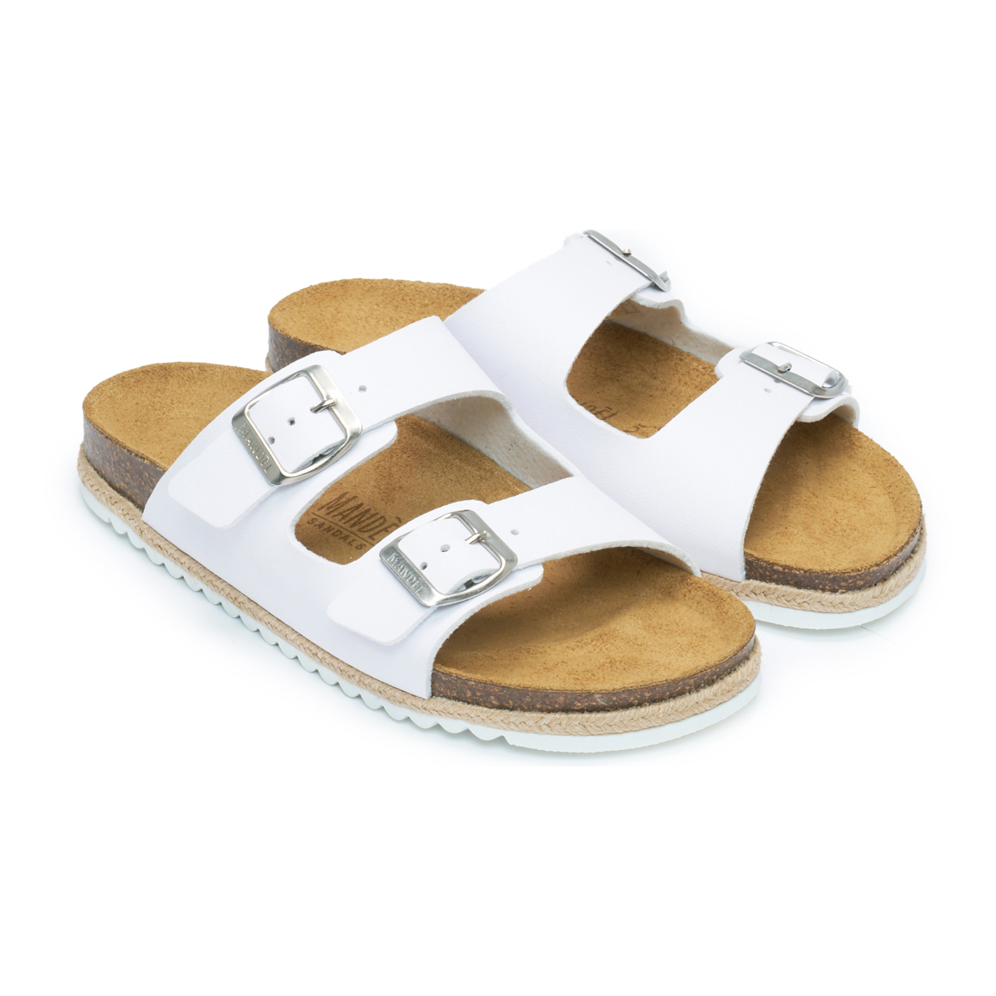 Sandalo Mandèl Bianco