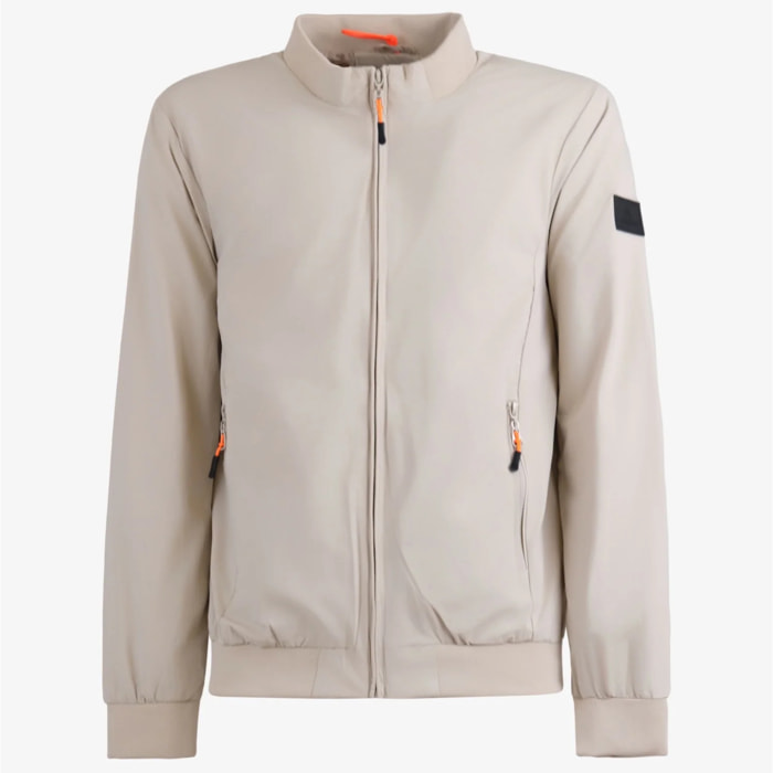 Giacca Esercito con zip kaki uomo