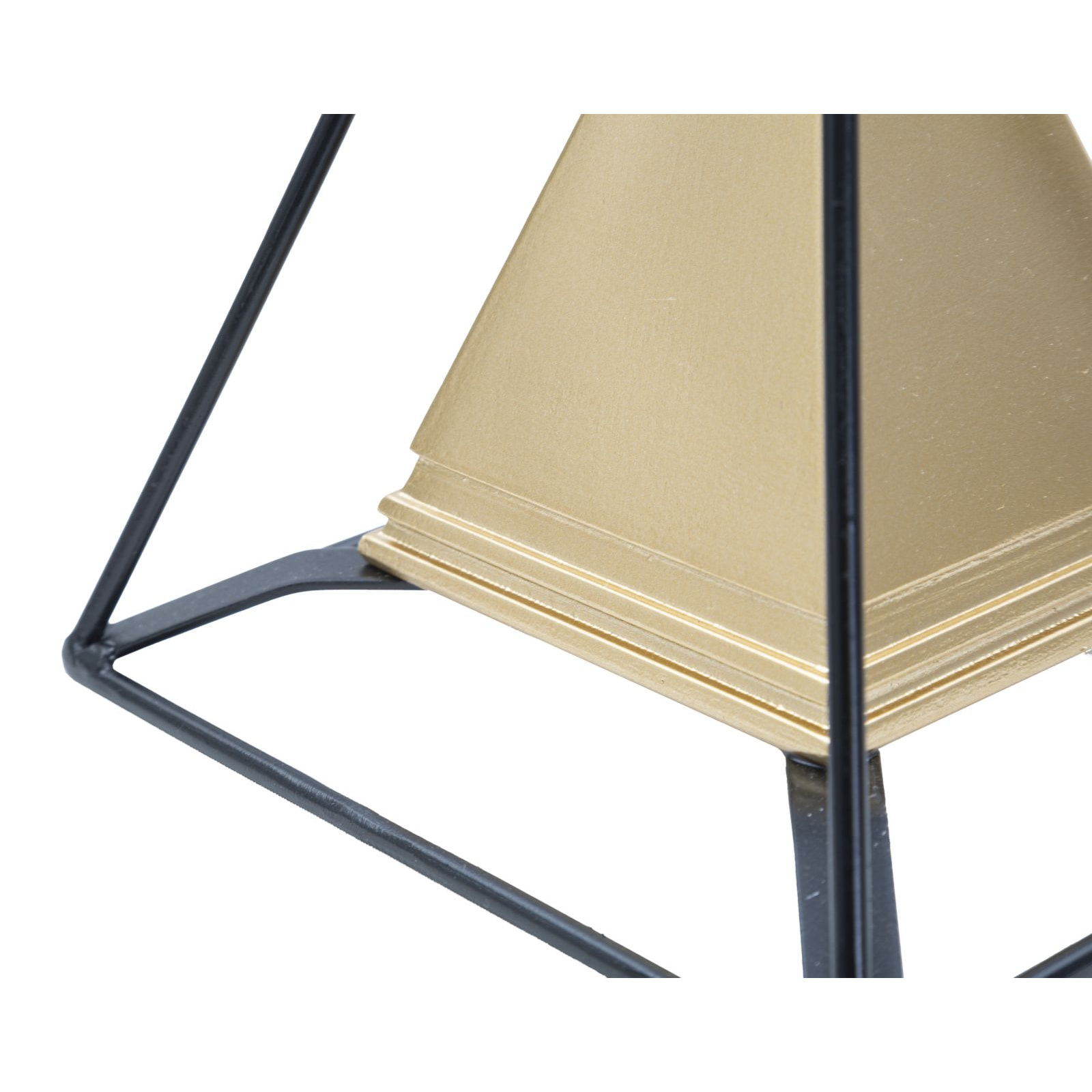 PIRAMIDE GOLD C/FERRO CM 15X15X21
