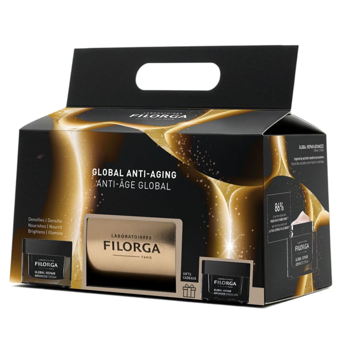 Global-Repair - Coffret Global-Repair Advanced Cream 50ml + Global-Repair Advanced Eyes & Lips 15ml
