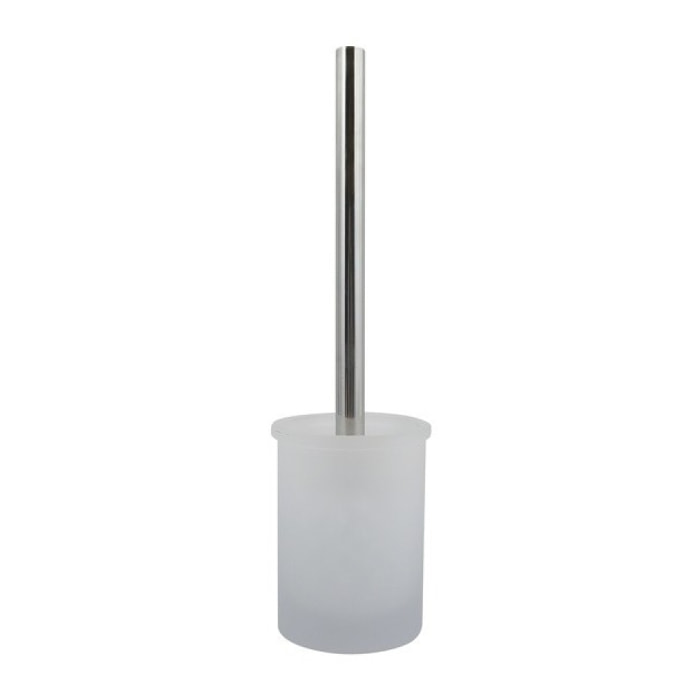 Brosse wc avec support Verre YOKO Misty Blanc Spirella