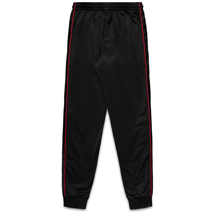Kappa - Pantaloni Uomo Nero - 222 Banda Rastoria Slim