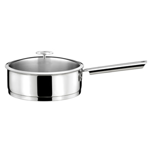 Elysée - Sauteuse 24cm revêtement céramique avec couvercle
