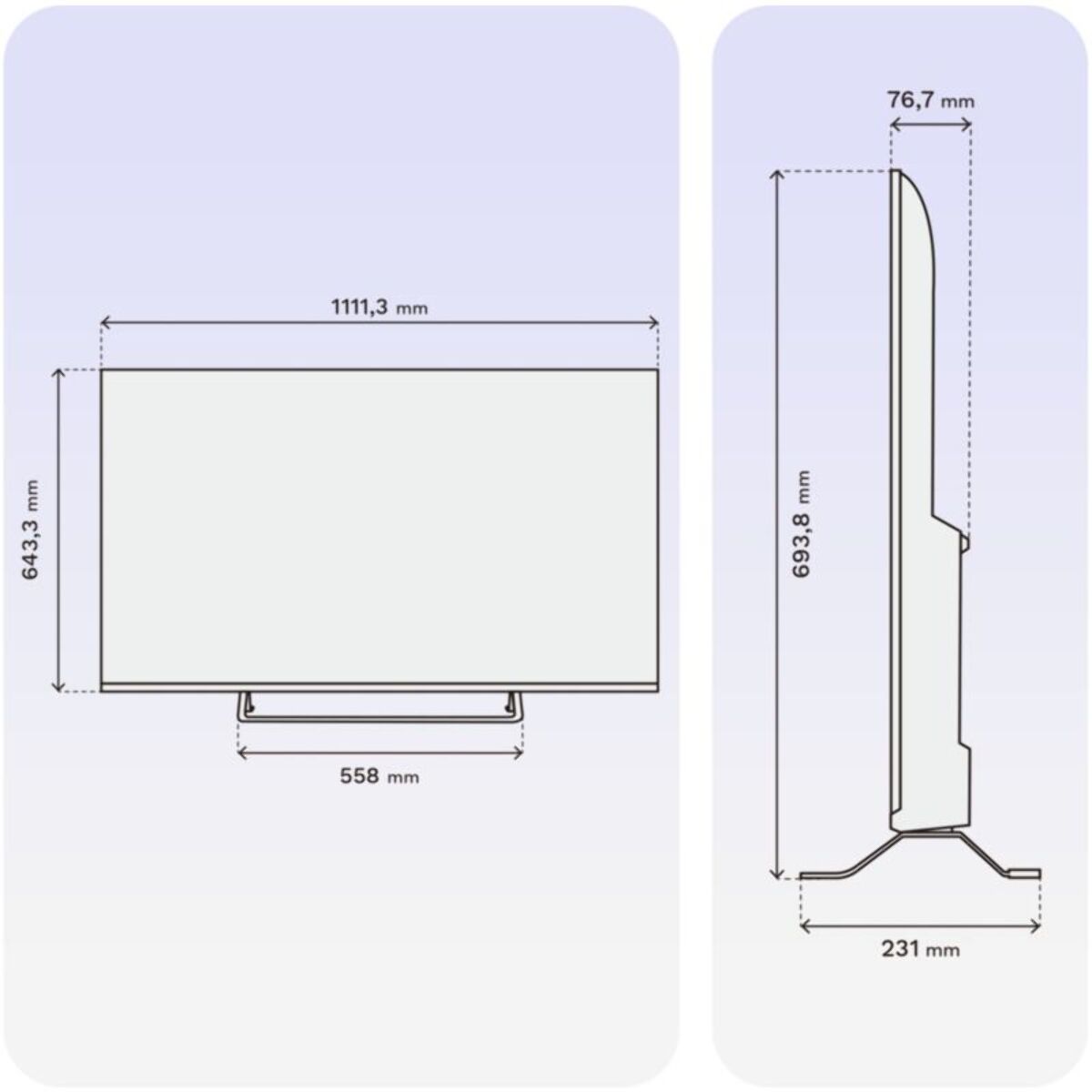 TV QLED ESSENTIELB 50QLED307 50" (126 cm) 4K - Smart TV