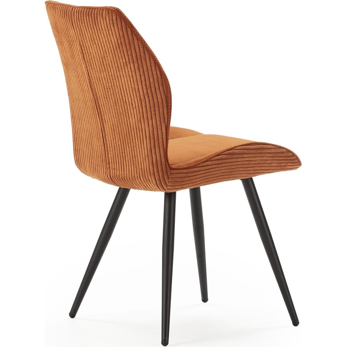 Lot de 2 chaises en velours côtelé - LYKKE