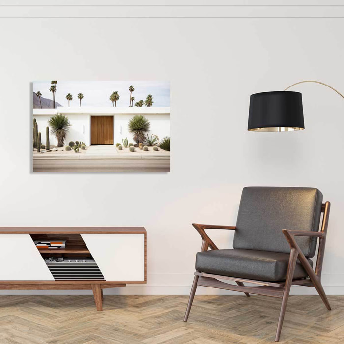 Tableau architecture maison californienne 50s  Tableau plexiglas