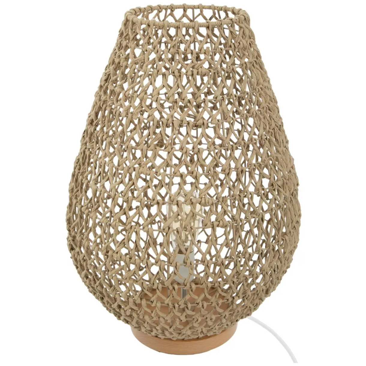 Lampe "Etel" beige H55cm