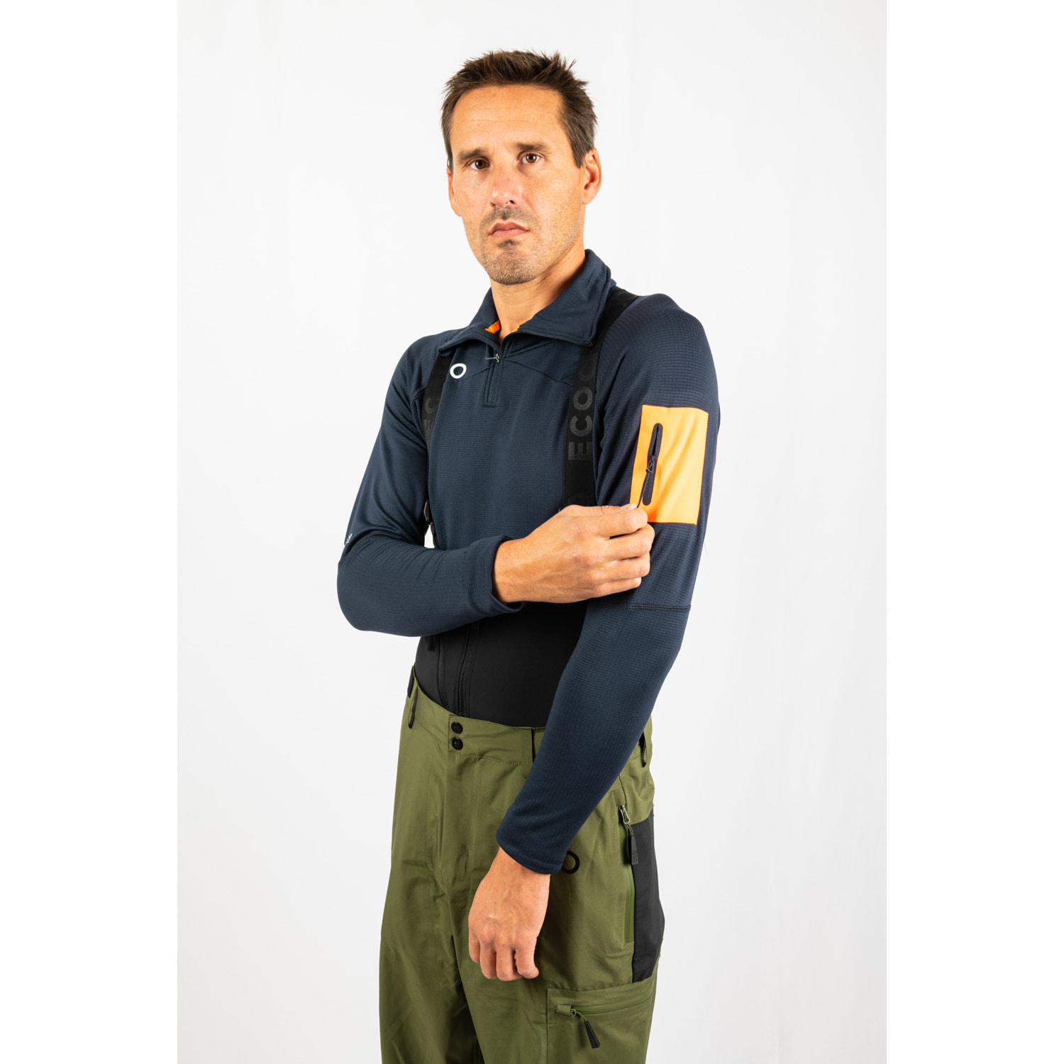 Maglia intima termica ECOActive da uomo di ECOON - Blu scuro