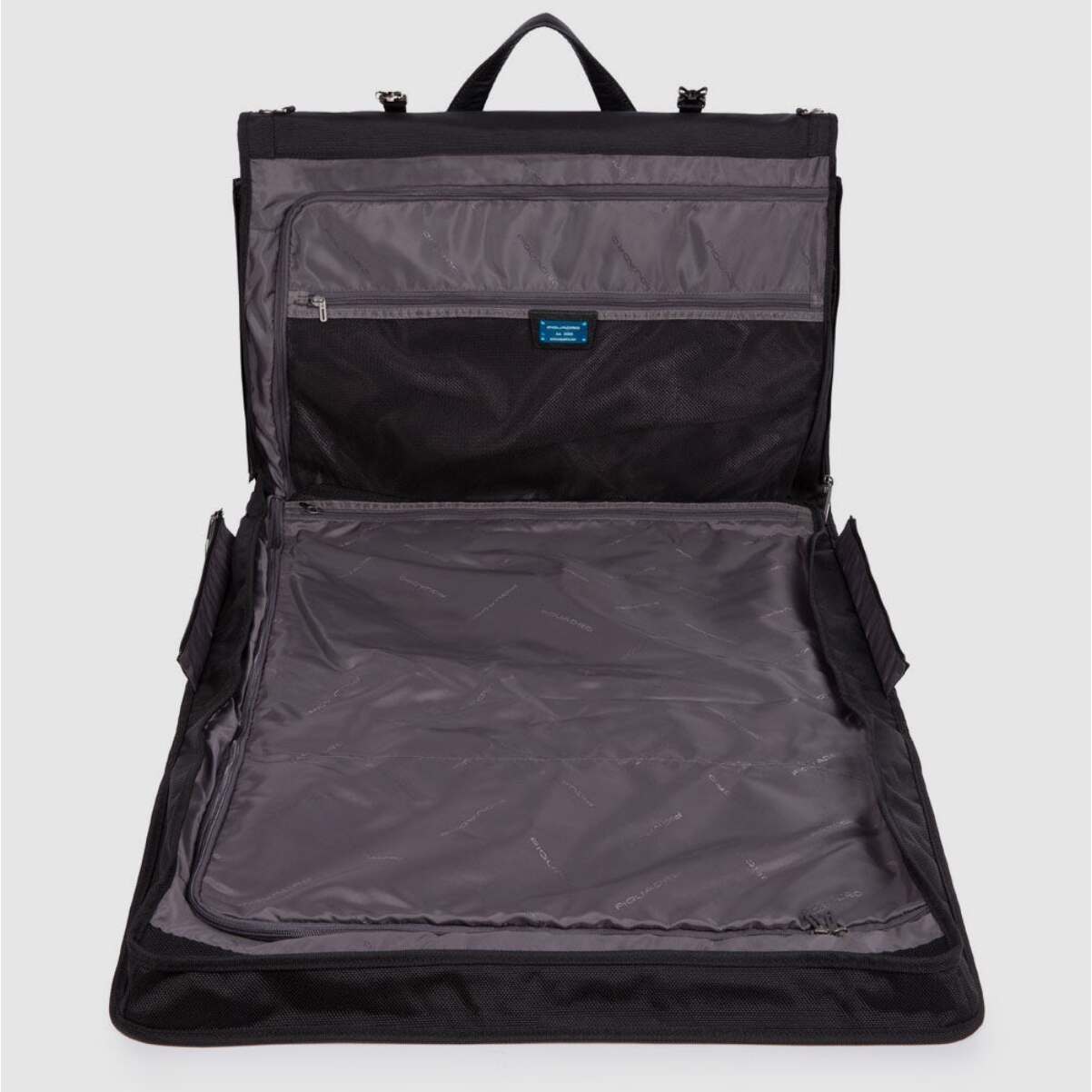 Piquadro Borsa porta abiti pieghevole in tessuto riciclato