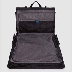 Piquadro Borsa porta abiti pieghevole in tessuto riciclato