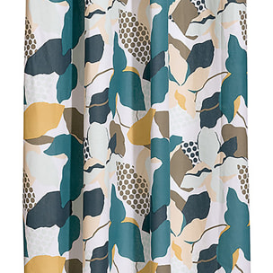 Rideau Oeillet Coton Lobelia Multicolore