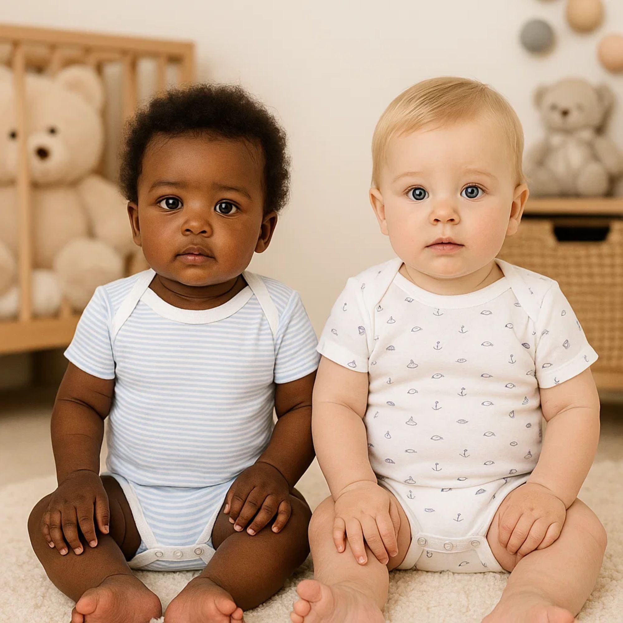 Pack 4 Body Basico Manga Corta