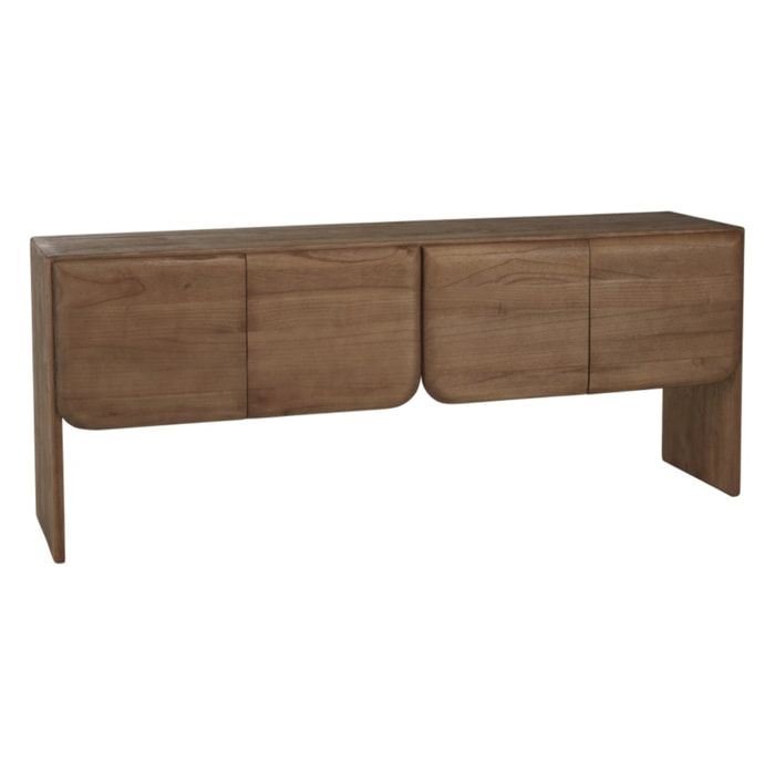ROMY - Buffet 4 portes en bois de mindi