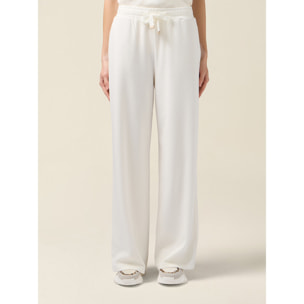 Oltre - Joggers soft touch - Bianco
