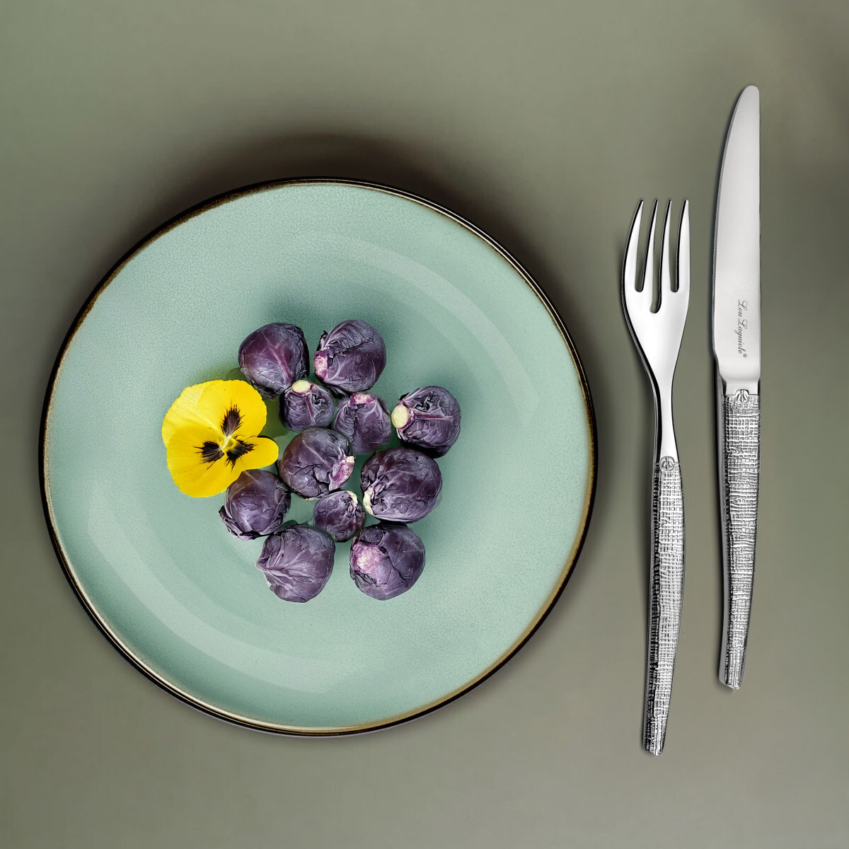 Jet Styl - Ménagère 24 couverts avec couteaux de table