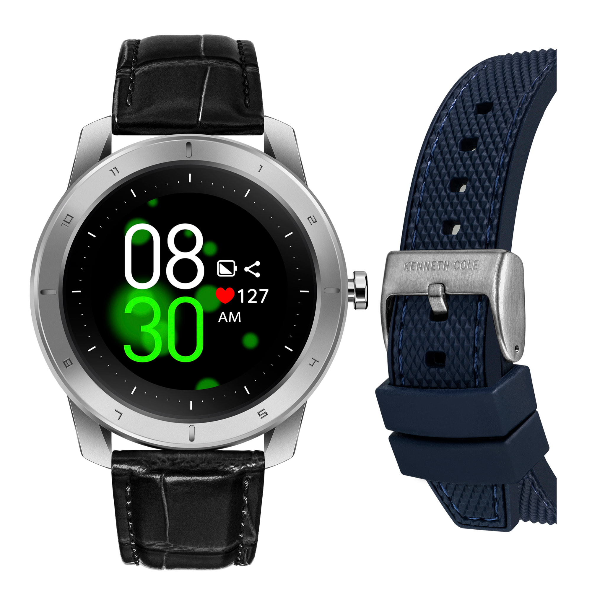 Reloj Kenneth Cole KCWGD2174061 Hombre Digital Cuarzo con Correa de Silicona