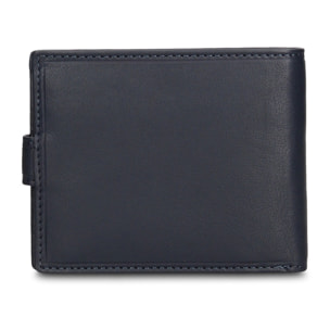 Portafoglio uomo vera pelle - Modello Eldrin Pro - Casual - 12.5 x 10.0 x 2.0 cm