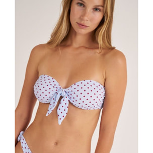Dot Top Bandeau Lace