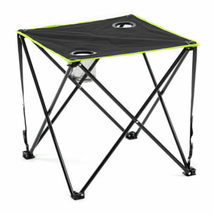 Table de Camping Pliable en Tissu avec Housse Cafolby InnovaGoods