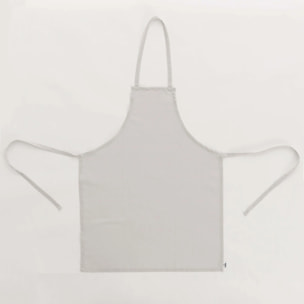 Tablier 100% lin Light Gris - 110x69 cm