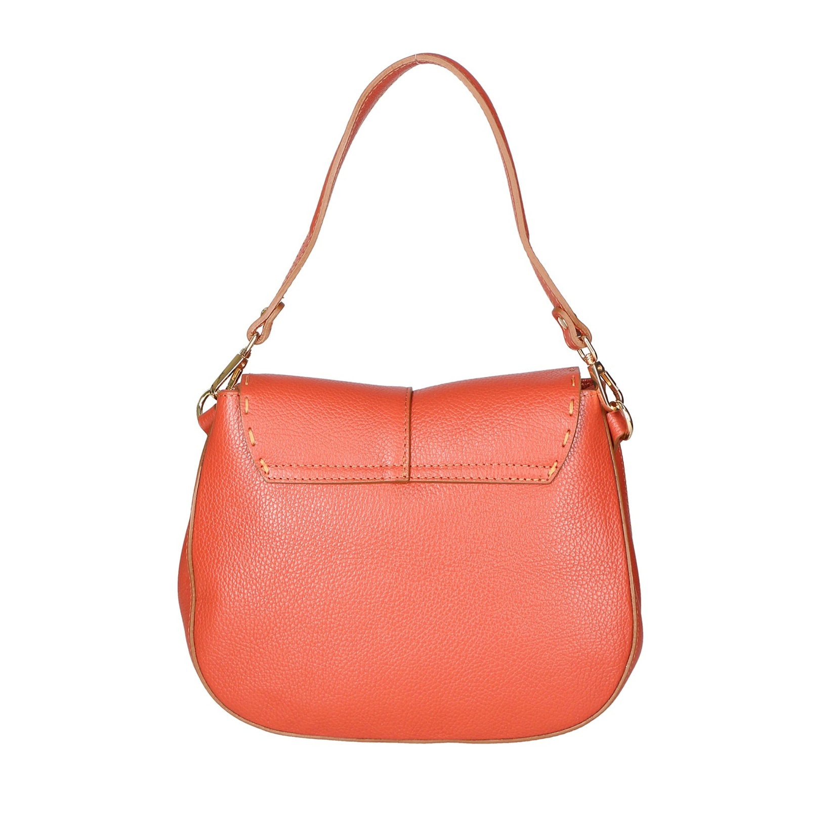 Borsa a spalla da donna Made in Italy - Modello Winona - Vera pelle - 26.0 x 20.0 x 13.0 cm