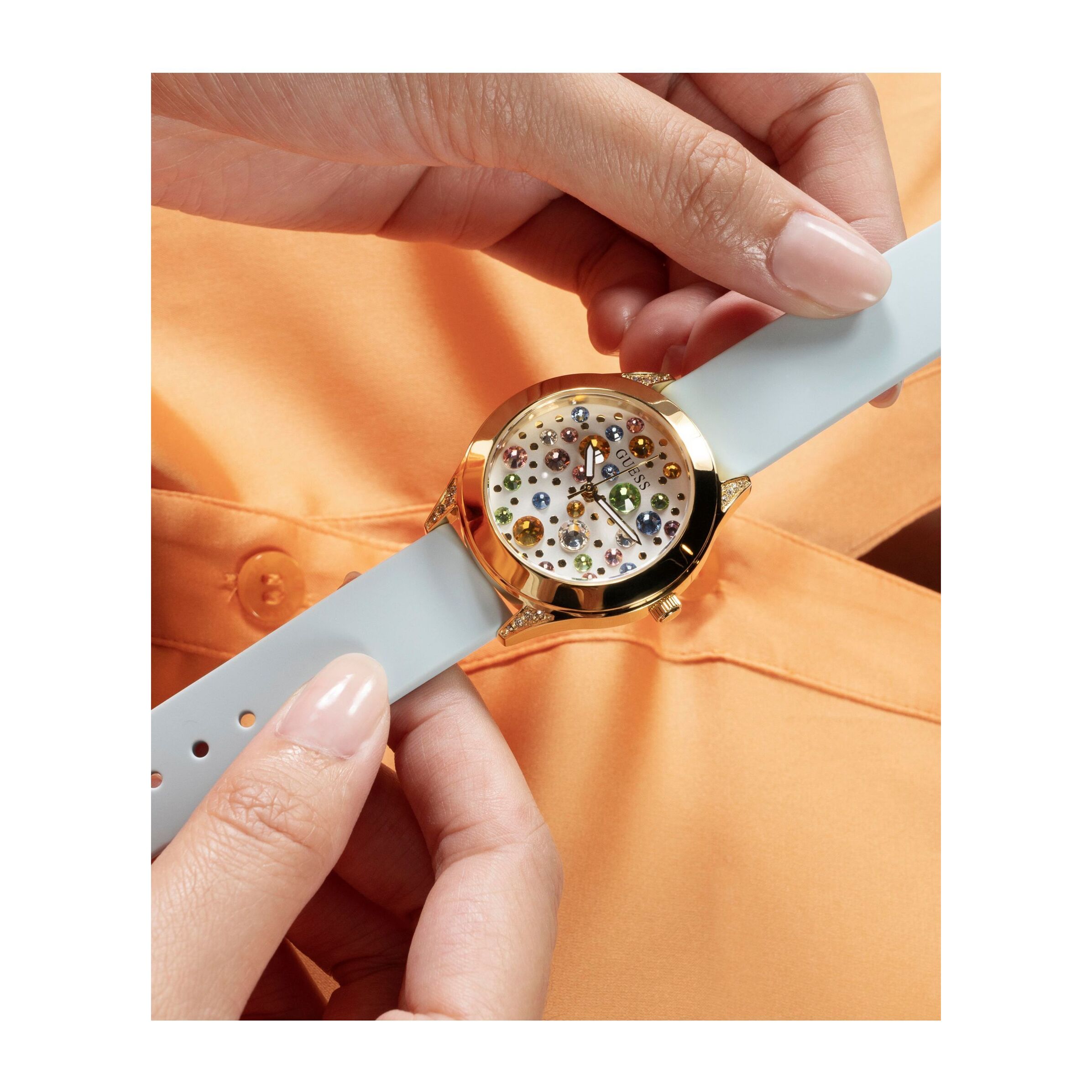 Guess Reloj Analógico De Cuarzo. Gt Mini Wonderlust