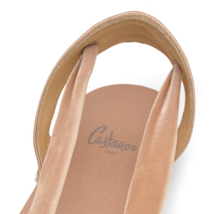 Alpargata embetada Kimita en raso