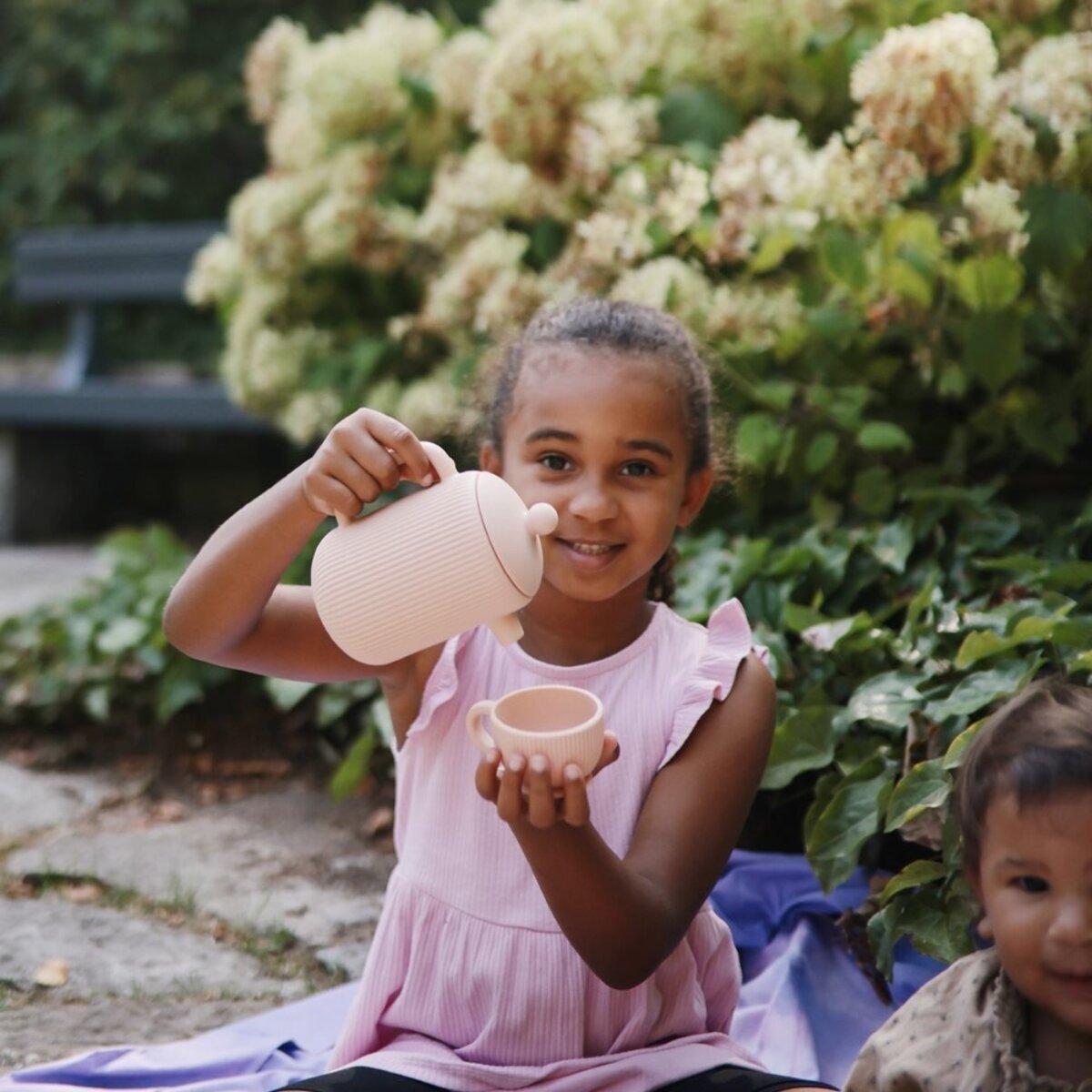 Mushie Juego De Te Solid