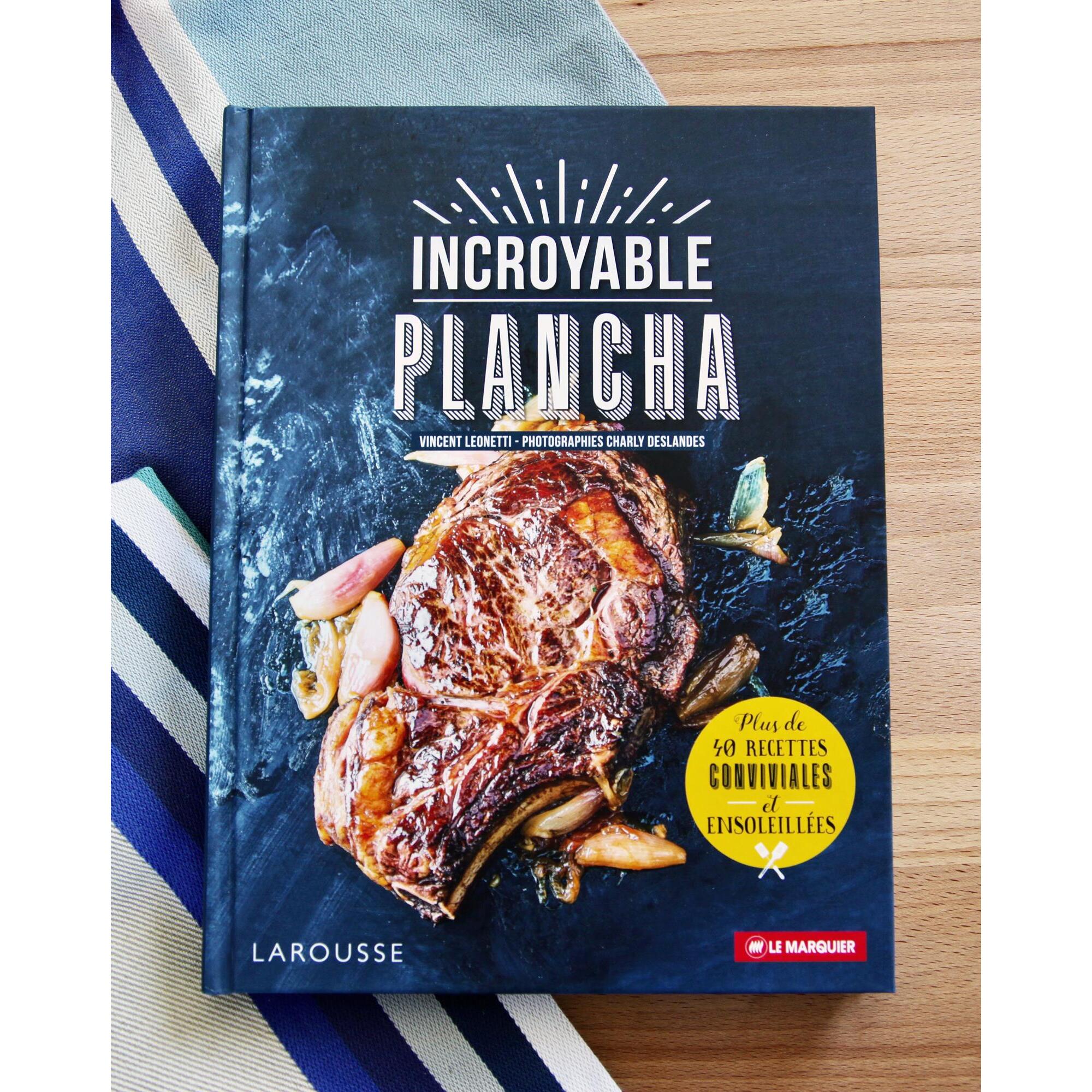 LE MARQUIER - Livre Incroyable Plancha Larousse