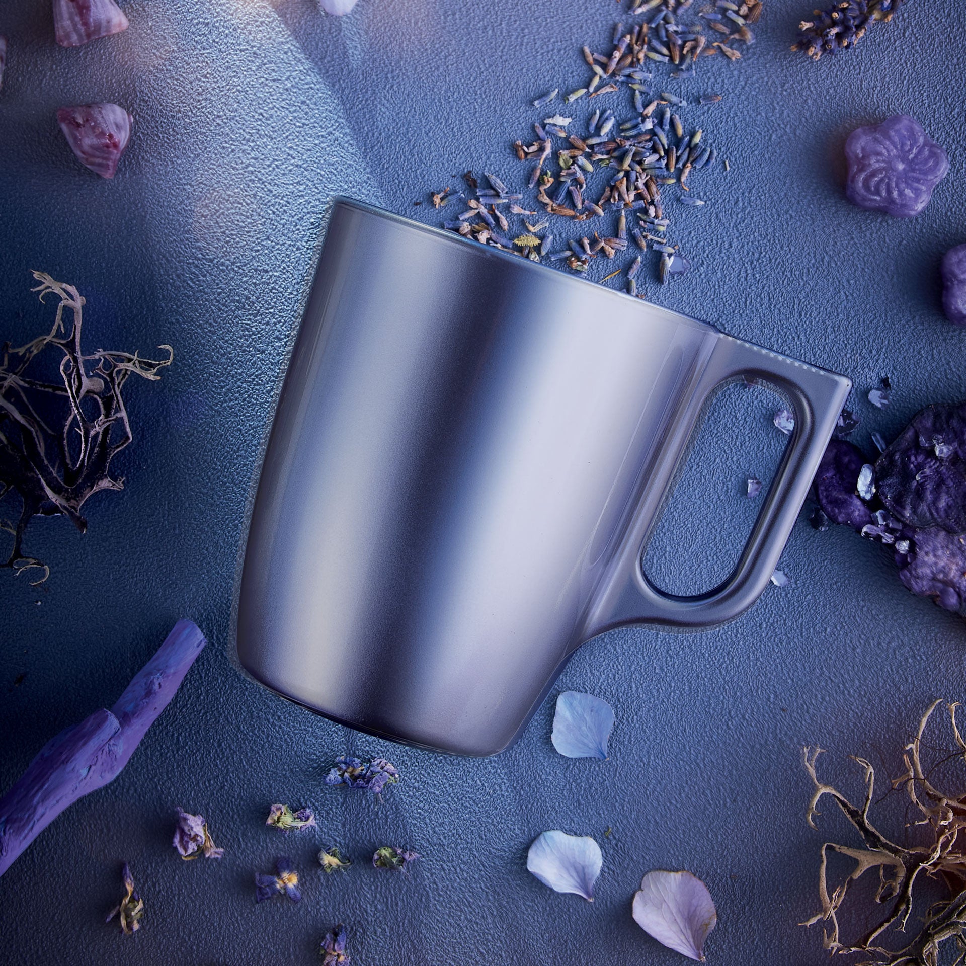 6 mugs 25 cl Lavande Flashy