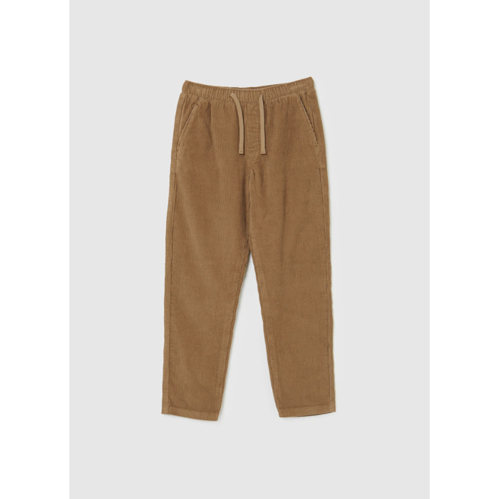 Pantalone jogger in velluto