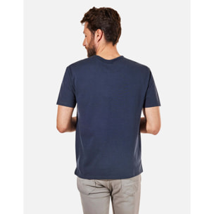 Camiseta Manga Corta Azul Marino - Vada