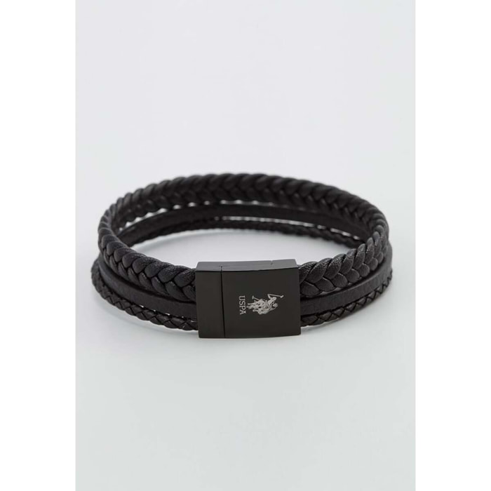 Bracciale U.S. Polo Assn. In pelle