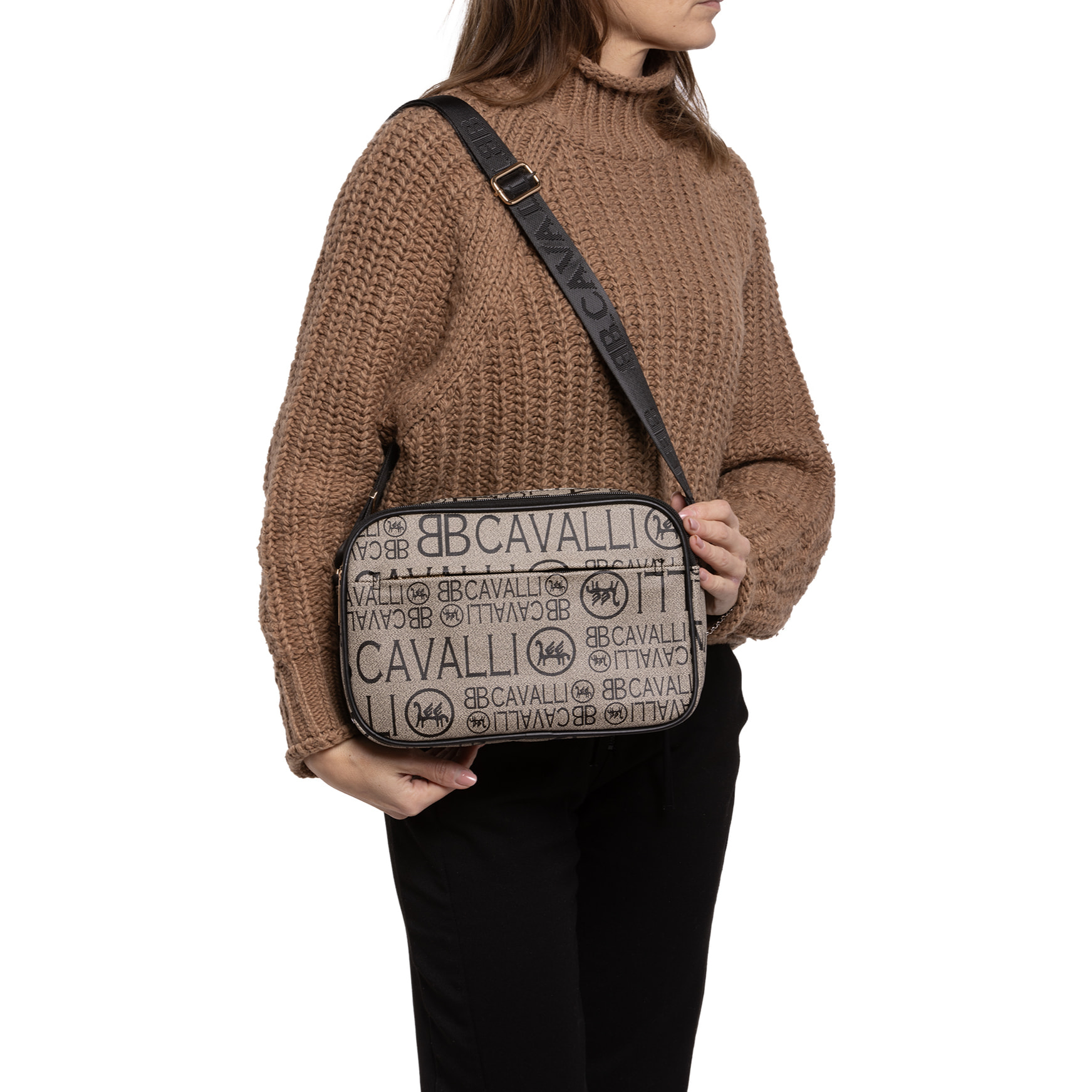 Borsa a tracolla  da donna ecopelle Prodotto Vegano 18x28x11 cm