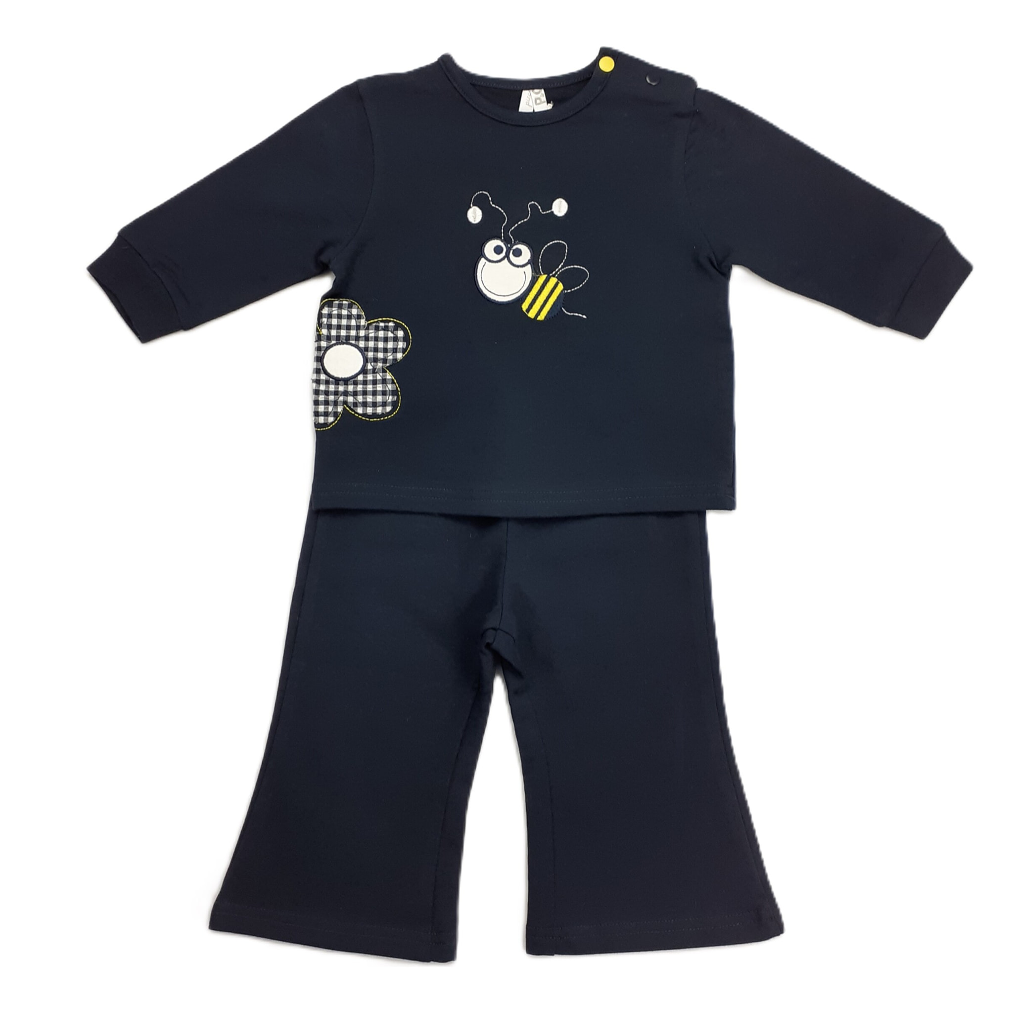 COMPLETO 2 PZ FELPA BEE