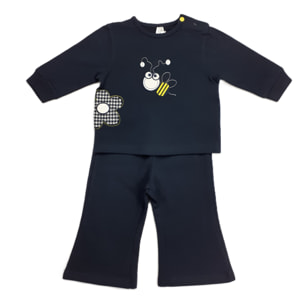 COMPLETO 2 PZ FELPA BEE