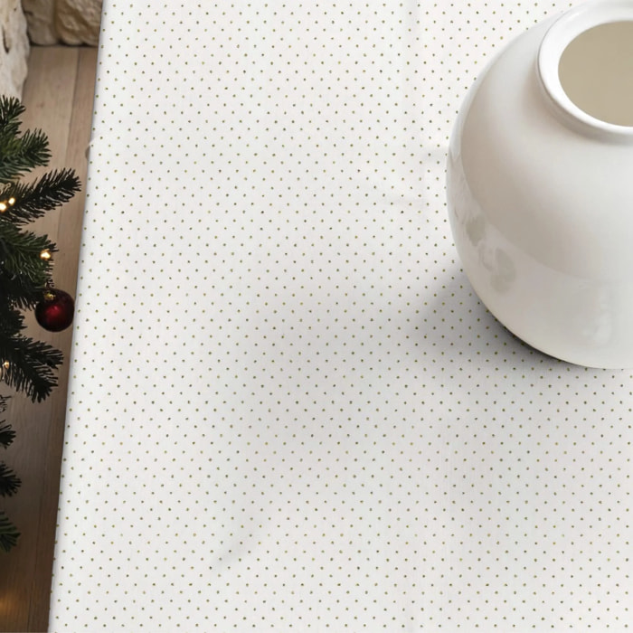 Nappe en résine Anti-tâches Dots Gold