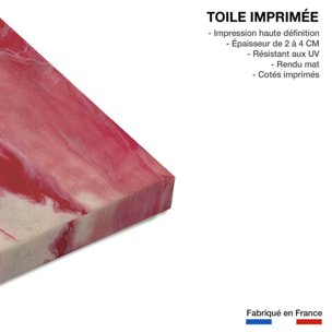 Tableau vanille fraise Toile imprimée