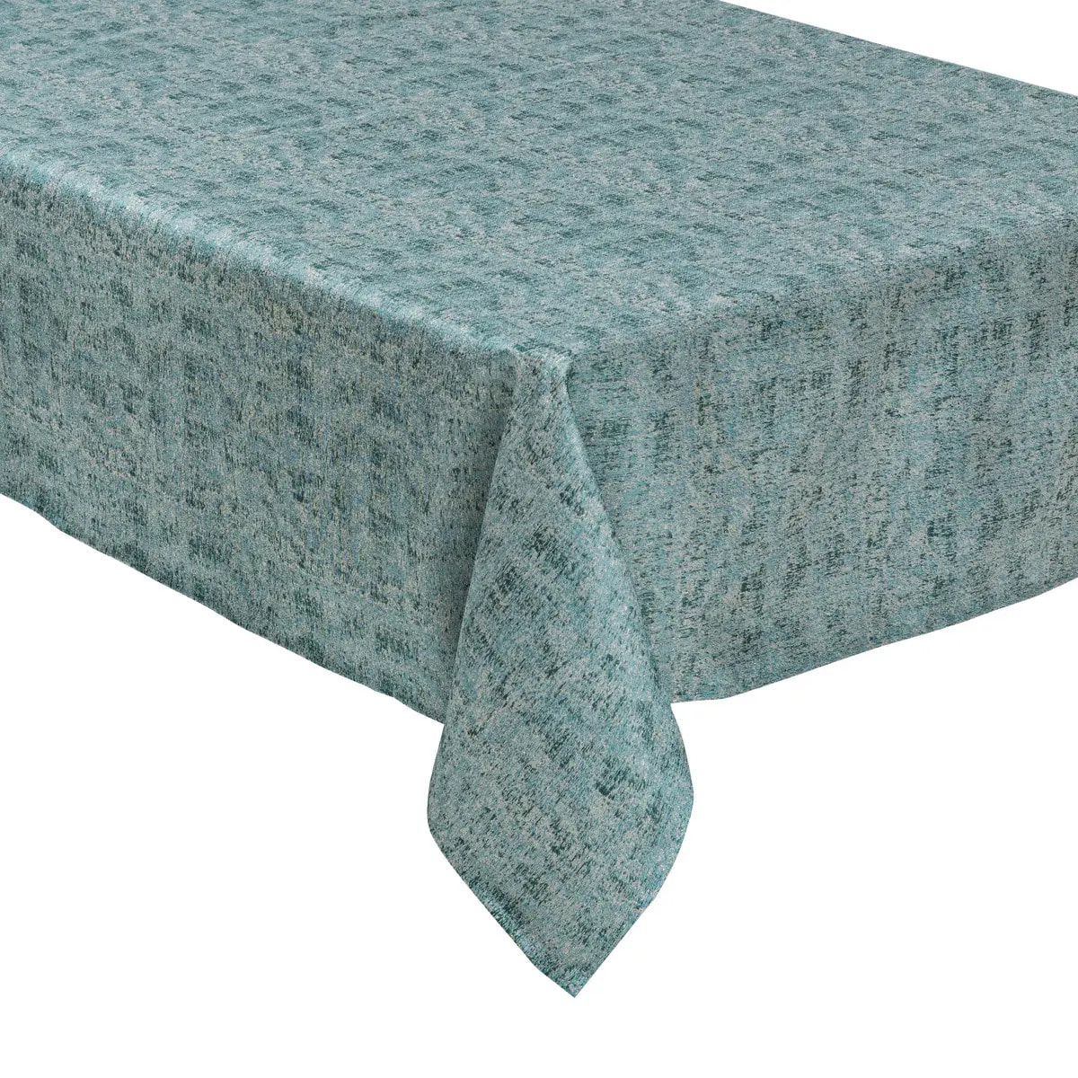 Nappe nuance 140x240cm vert et argent