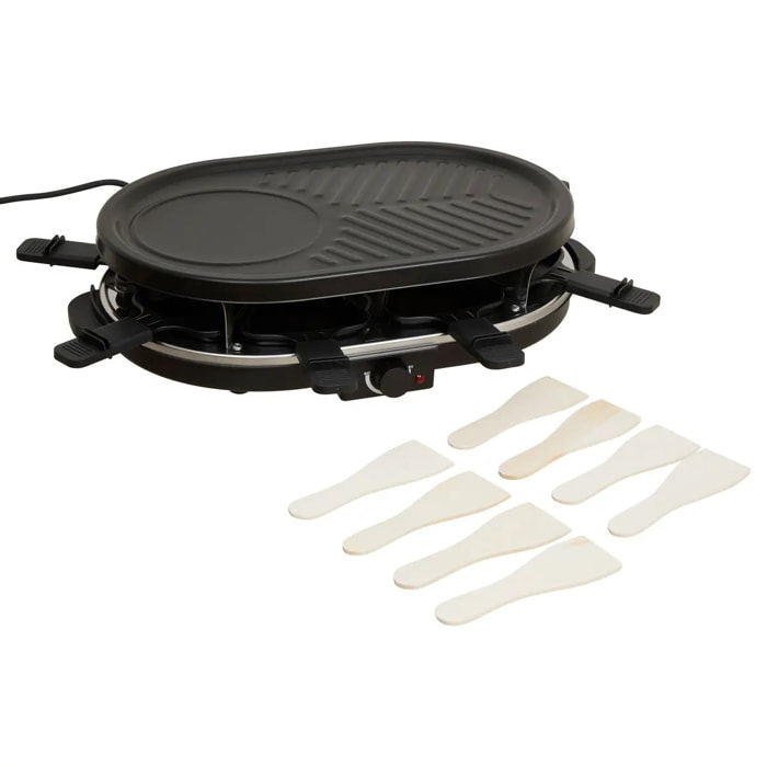 Appareil à raclette 8 personnes