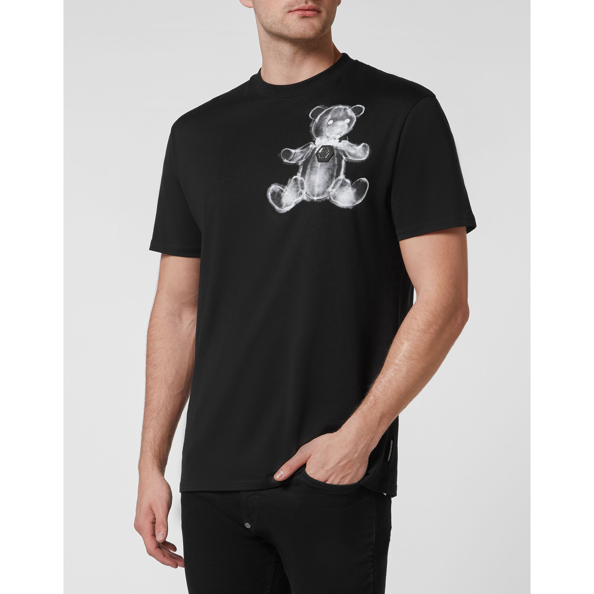 PHILIPP PLEIN T-Shirt Round Neck TEDDY