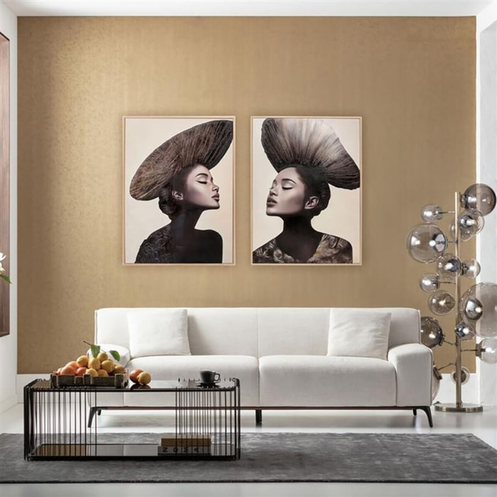 Tableau Frame Aesthetic femme droite 90x120cm Kare Design
