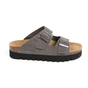 Sandalo Piattaforma Donna Grigio BILLOWY GRIGIO
