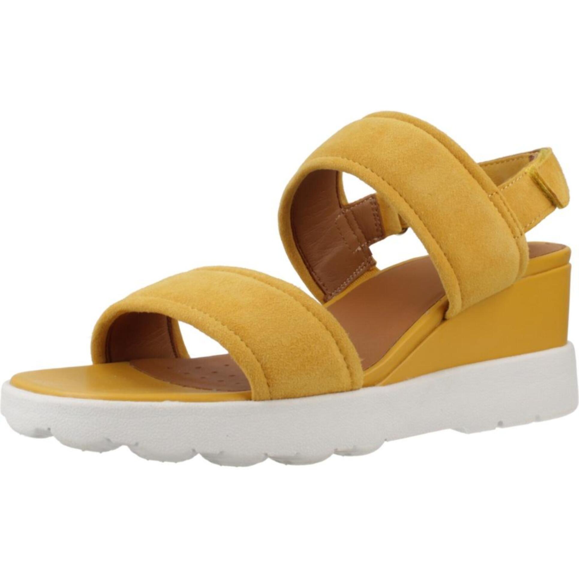 Sandalias Mujer de la marca GEOX  modelo D SPHERICA EC6 AMARILLO