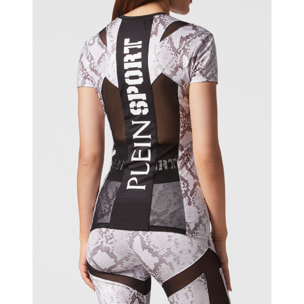 PLEIN SPORT T-Shirt Round Neck PYTHON