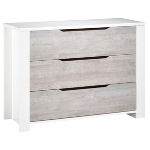 Commode 3 tiroirs en bois