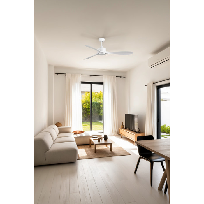 LUZON L Ventilateur blanc DC