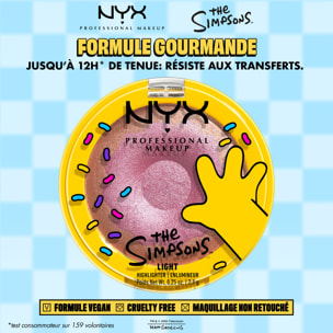 NYX Professional Makeup Collection Limitée The Simpsons Highlighter DONUT MIND IF I DO