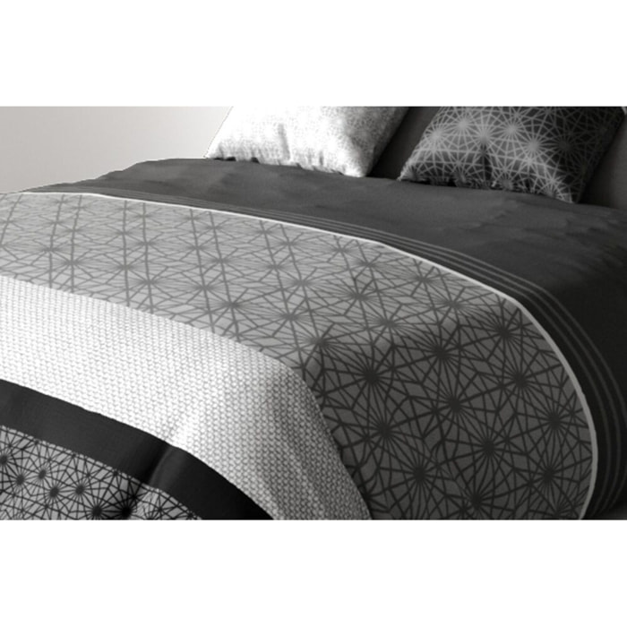 Parure Housse De Couette 3pcs 100% Coton 57fils Sandro